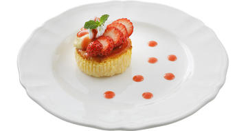 写真：いちごチーズケーキ