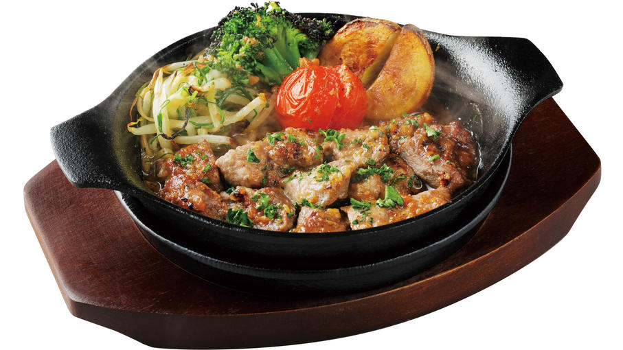 写真：おつまみ牛ステーキ