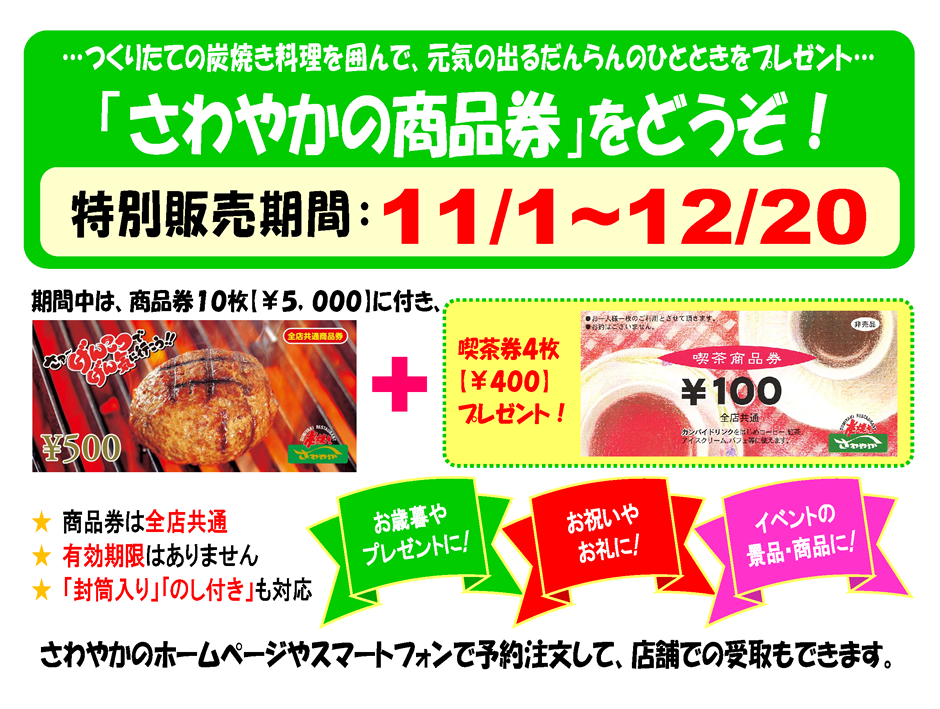 写真:商品券201811