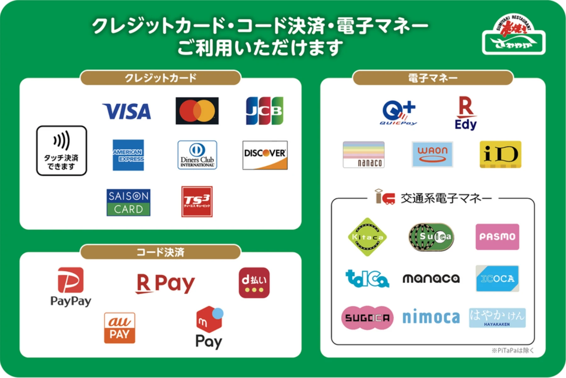 炭焼きレストランさわやか