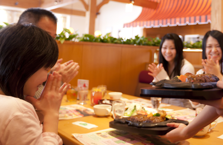 写真：お客様へのご提供