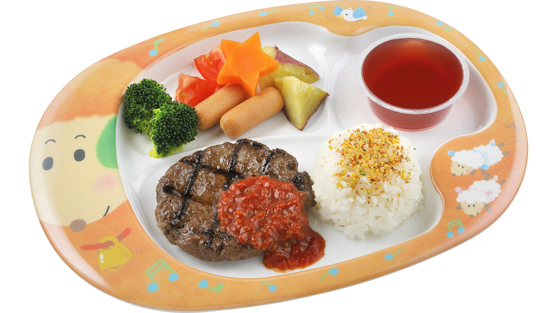 おこさまハンバーグ【低アレルゲン】｜炭焼きレストランさわやか