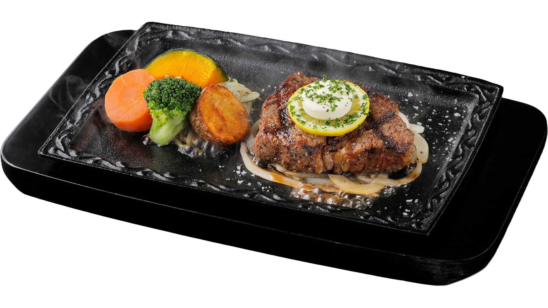【季節限定】王道さわやかステーキ150ｇ(ソースなし)セット｜炭焼きレストランさわやか
