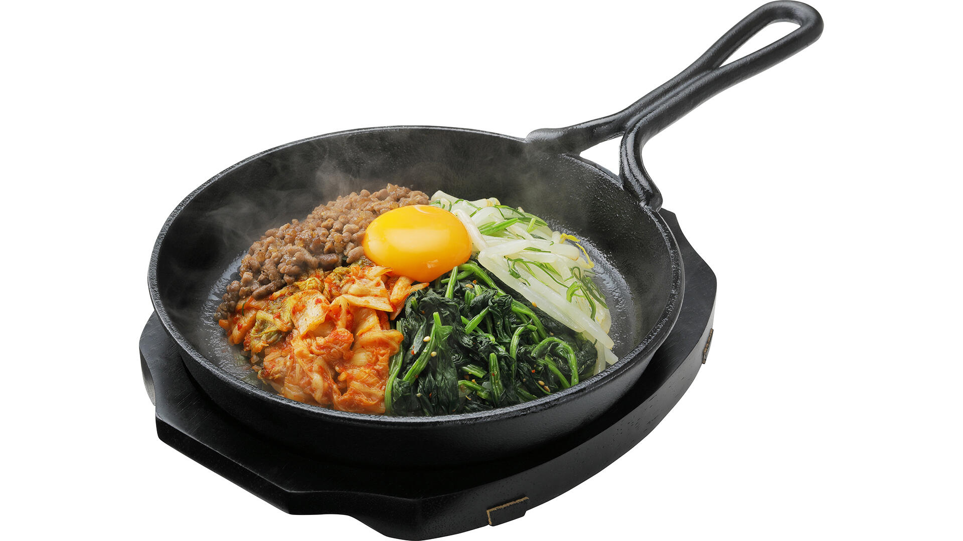 鉄鍋ビビンバ(ランチスープ付)｜炭焼きレストランさわやか