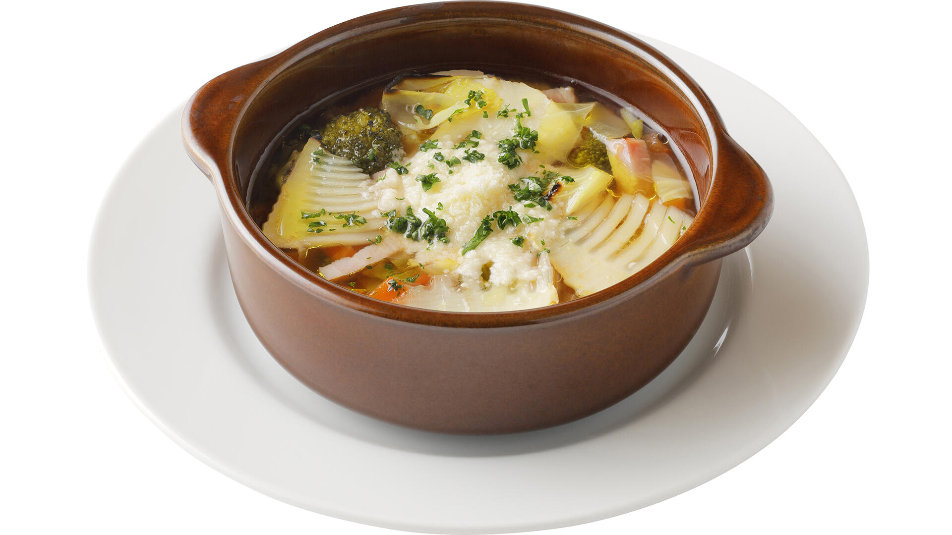 春野菜のミネストローネ｜炭焼きレストランさわやか